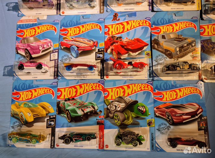 Модельки Hot wheels 2019-2023
