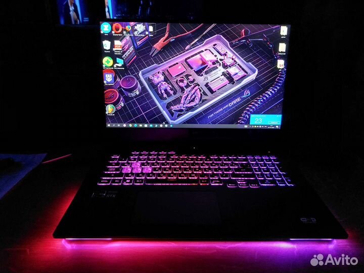 Ноутбук asus rog strix g17