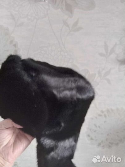 Норковая шапка мужская