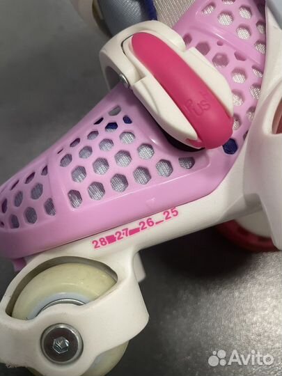 Роликовые коньки детские раздвижные