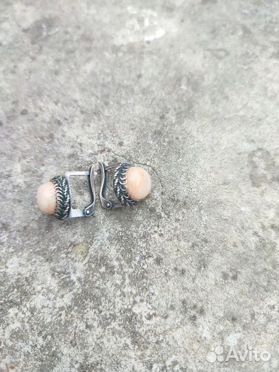 Серьги серебро СССР