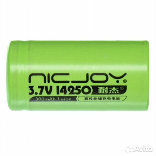 Аккумулятор NicJoy 14250 300mAh 3.7V li-ion с защи