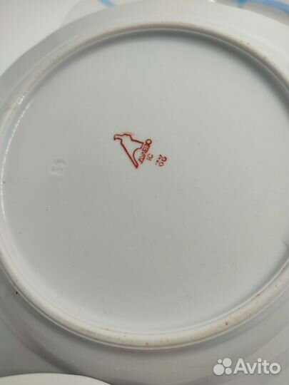 Тарелки Дулево СССР