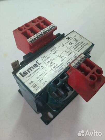Трансформатор 24 V cstn 63 Вт ismet