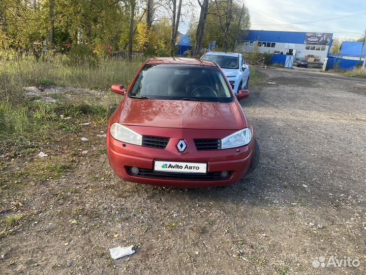 Renault Megane 1.6 AT, 2005, 251 000 км