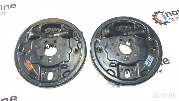 Щитки тормозные комплект задние Skoda Rapid 1 NH