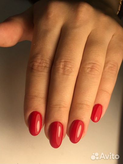 Маникюр +покрытие гель-лак Топ мастер