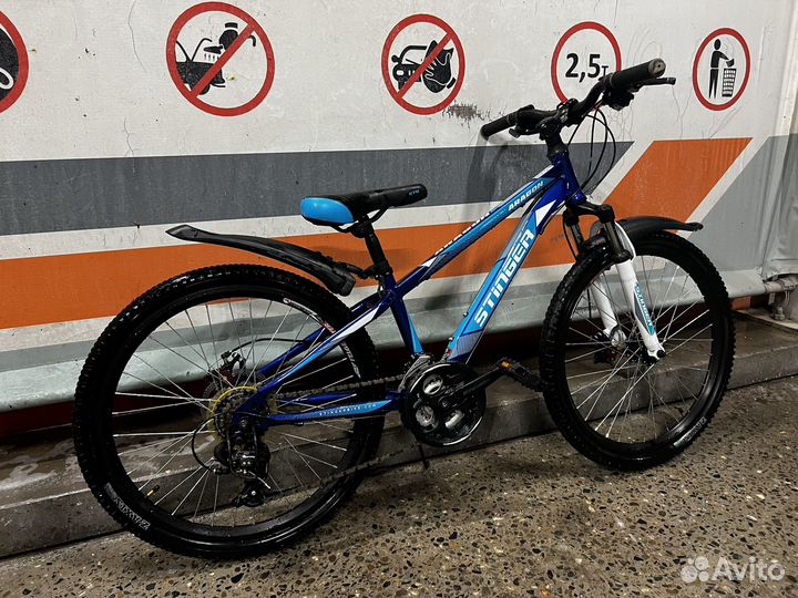Велосипед Stinger 24 колеса 21 скорость