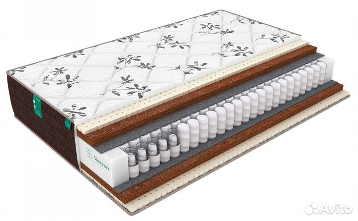 Матрас Sleeptek Duplex SoftCocos Double 200*195