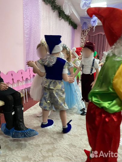 Костюм гнома 104-122 аренда прокат