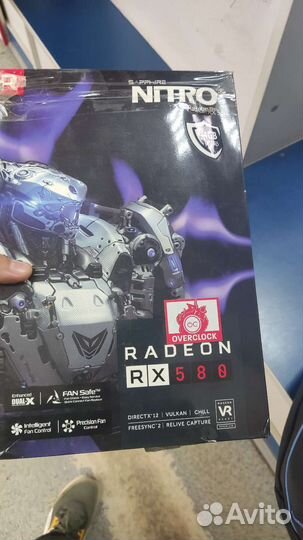 Sapphire Rx 580 nitro+ 4gb