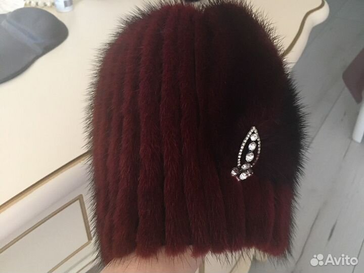 Шапка норковая
