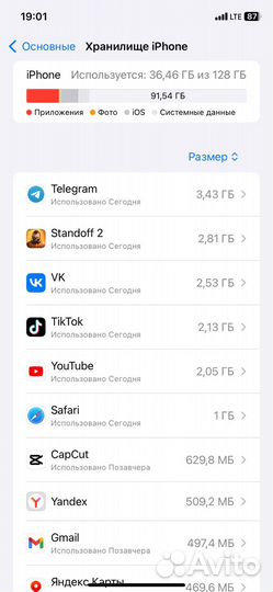 iPhone, 4 ГБ