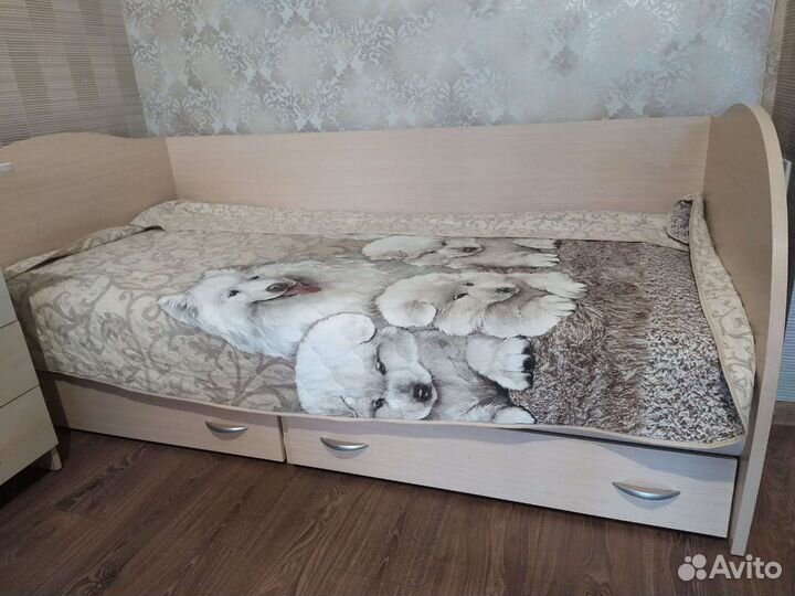 Детская кровать от 3 лет с матрасом