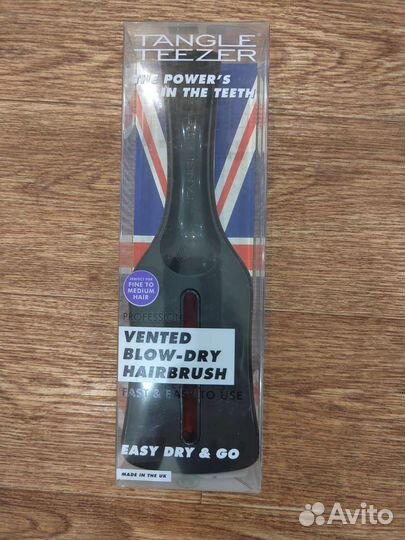 Расческа tangle teezer jet black новая