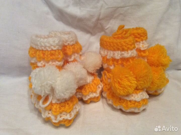 Пинетки вязаные