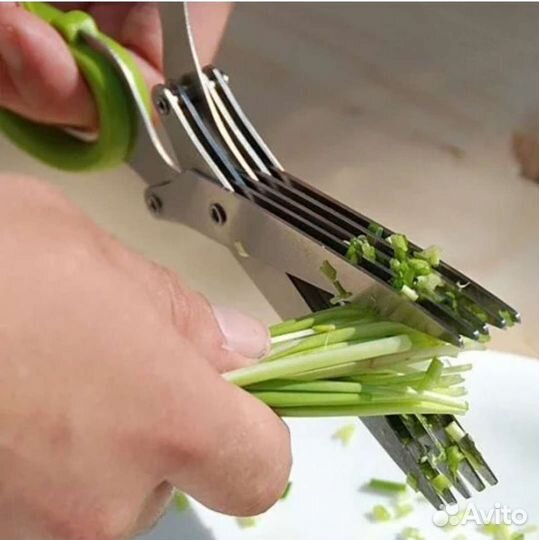 Ножницы для нарезки зелени 5 лезвий