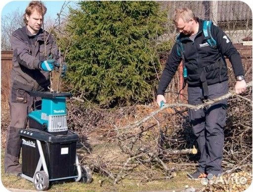 Аренда-Прокат Измельчитель-щепорез садовый makita