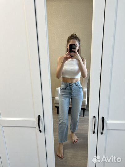 Джинсы zara 34