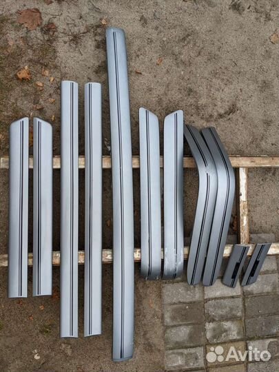 Молдинги / накладки W210 рестайлинг (комплект)