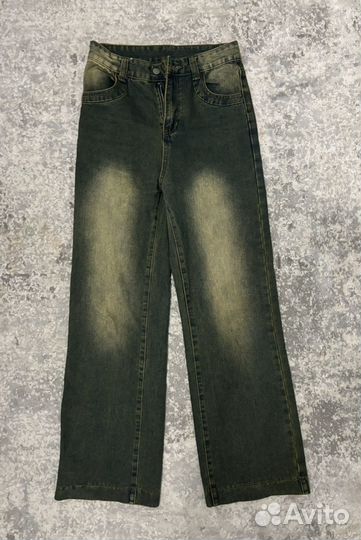 Джинсы широкие y2k