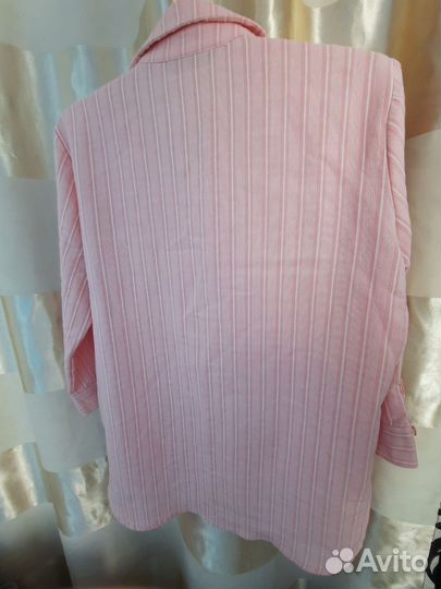 Рубашка розовая