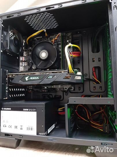 AMD Ryzen 3 3100 /ssd 256/aorus RX 580 4gb