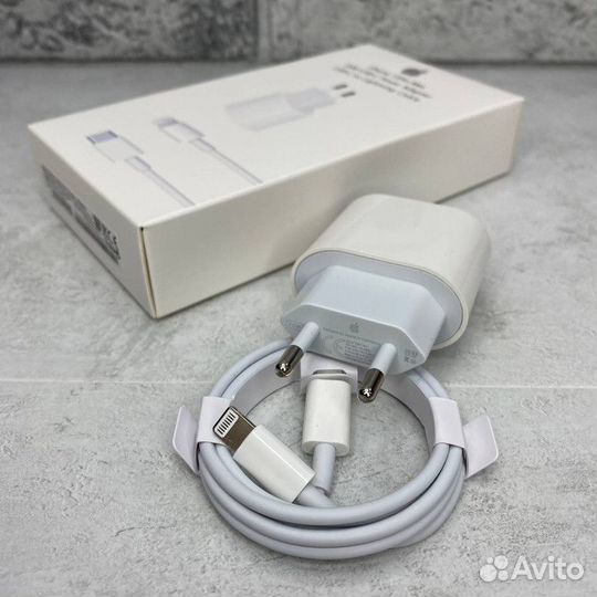 Новая Быстрая зарядка iPhone 20w Кабель Lightning