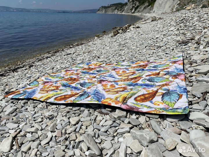 Пляжный коврик, яркий