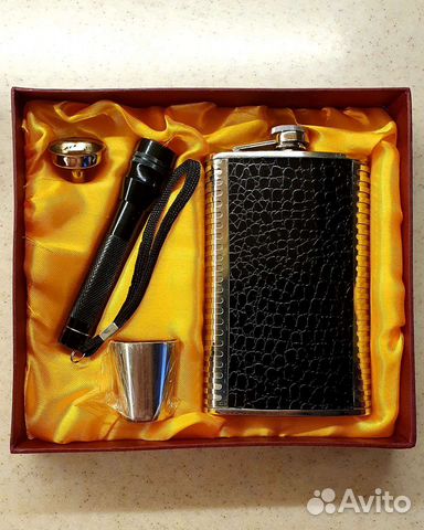 Набор с флягой подарочный