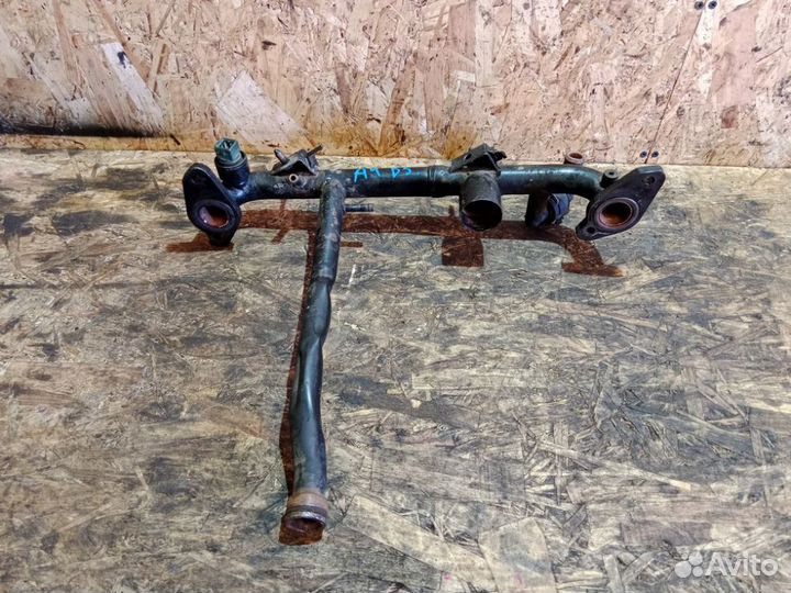 Трубка охлажд. жидкости металлическая Audi A4 B5 рестайлинг (1999—2001) B5 рестайлинг