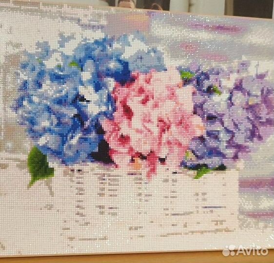 Алмазная мозаика на подрамнике 40х50 