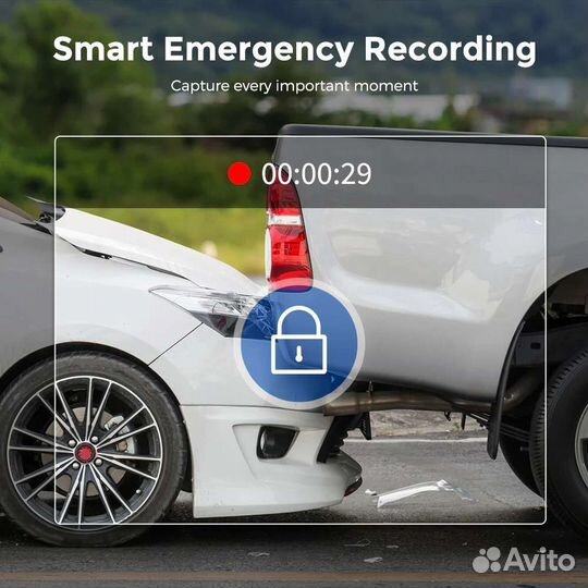 Автомобильный видеорегистратор Azdome M300 1296P