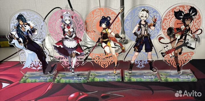 Акриловые стенды геншин