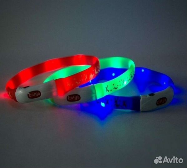 Светящийся ошейник для животных Zoowell