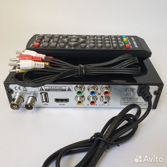 Цифровая тв-приставка dvb-t2 20 каналов