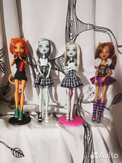 Куклы монстер хай, базовые, коллекция 