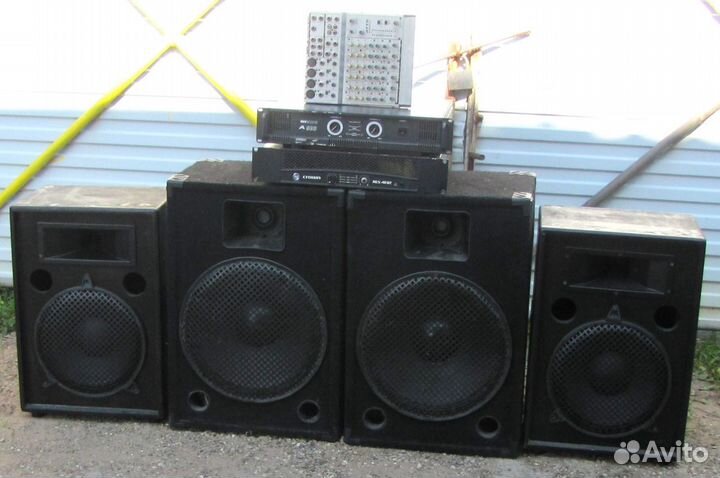 Колонки FA-Pro 2000W 4шт D12-15