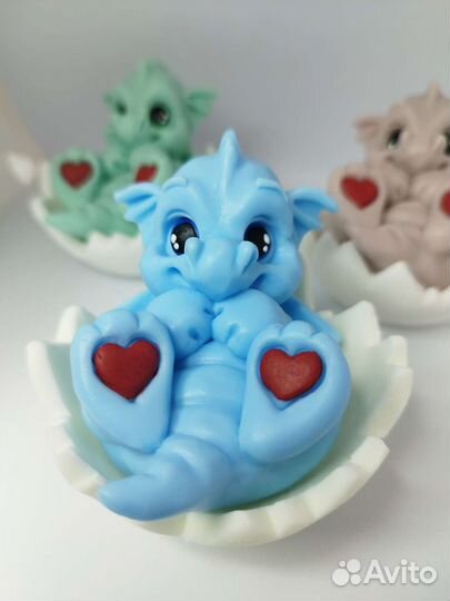 Мыло ручной работы. Дракончики