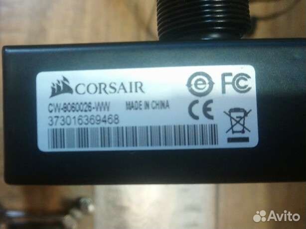 Водяное охлаждение Corsair h110i (на запчасти)