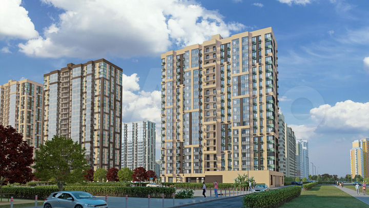 Квартира-студия, 26,6 м², 7/17 эт.