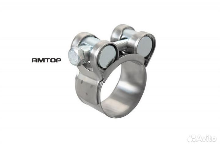 Kraft KT 880516 Хомут 26-28 мм силовой шарнирный k