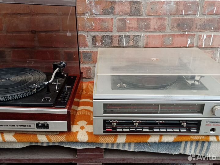 Стерео проигрыватель СССР.(Вега 106. Кантата205)