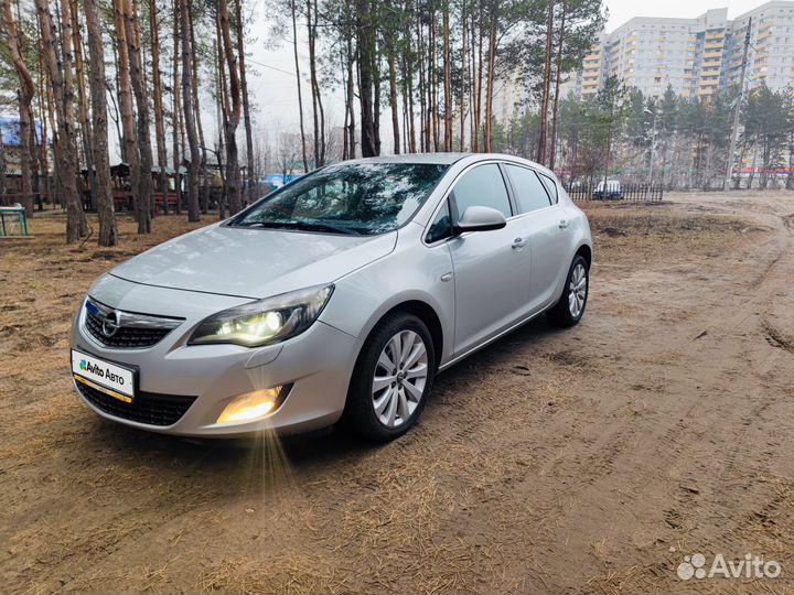 Opel Astra 1.4 AT, 2012, 241 000 км