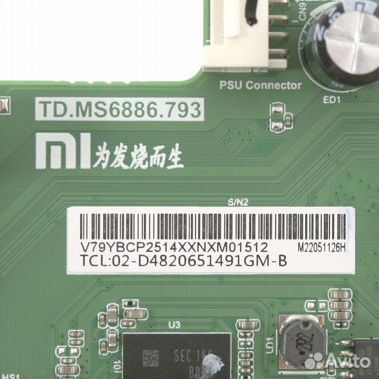 Main TD.MS6886.793, Xiaomi L65M5-5ASP