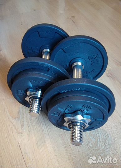 Гантели разборные Domyos 20кг