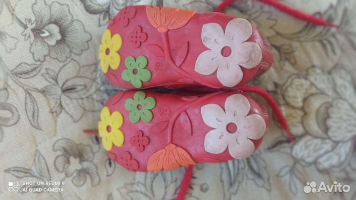 Ботинки для девочки 19