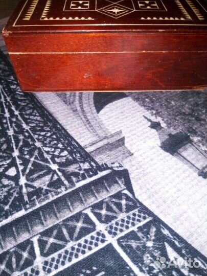 Шкатулка деревянная СССР