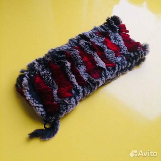Меховая повязка на голову