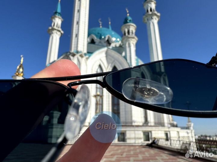 Очки Ray Ban Aviator RB 3025 (чехол+пакет)